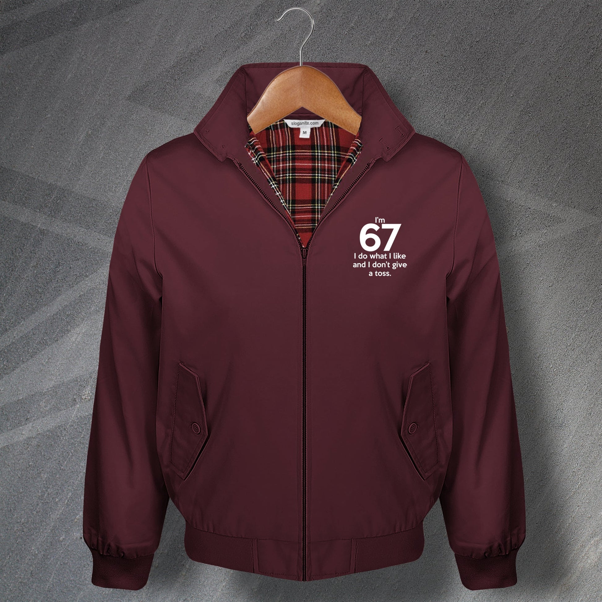 67th Birthday Harrington Jacket