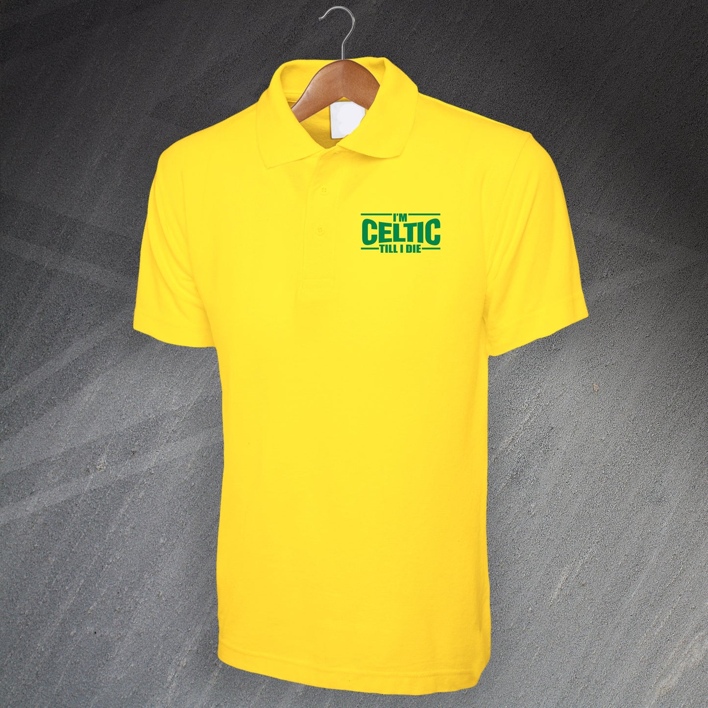 I'm Celtic Till I Die Polo Shirt