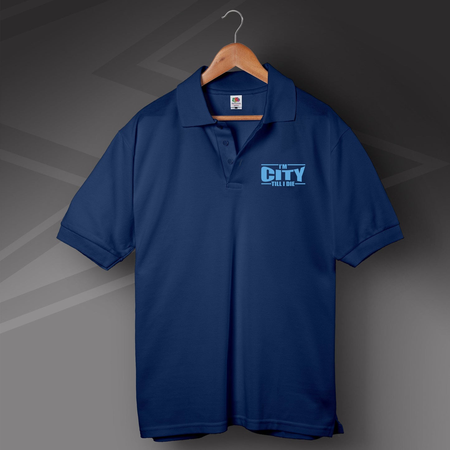 City Embroidered Polo Shirt