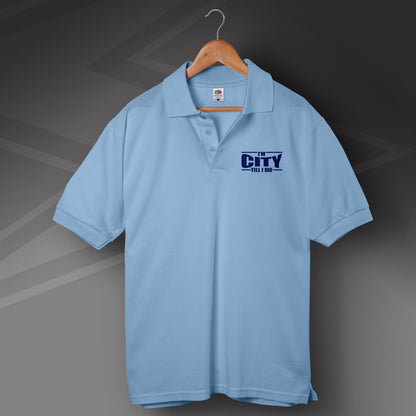 City Embroidered Polo Shirt