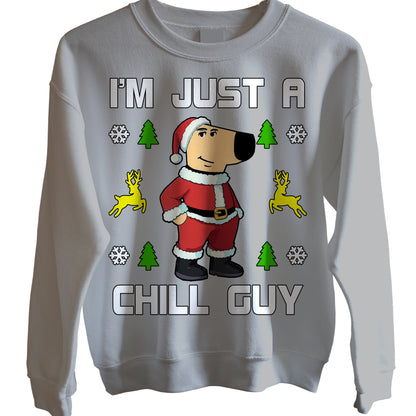 I'm Just a Chill Guy Christmas Jumper