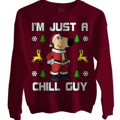 I'm Just a Chill Guy Christmas Jumper