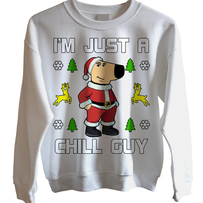 I'm Just a Chill Guy Christmas Jumper
