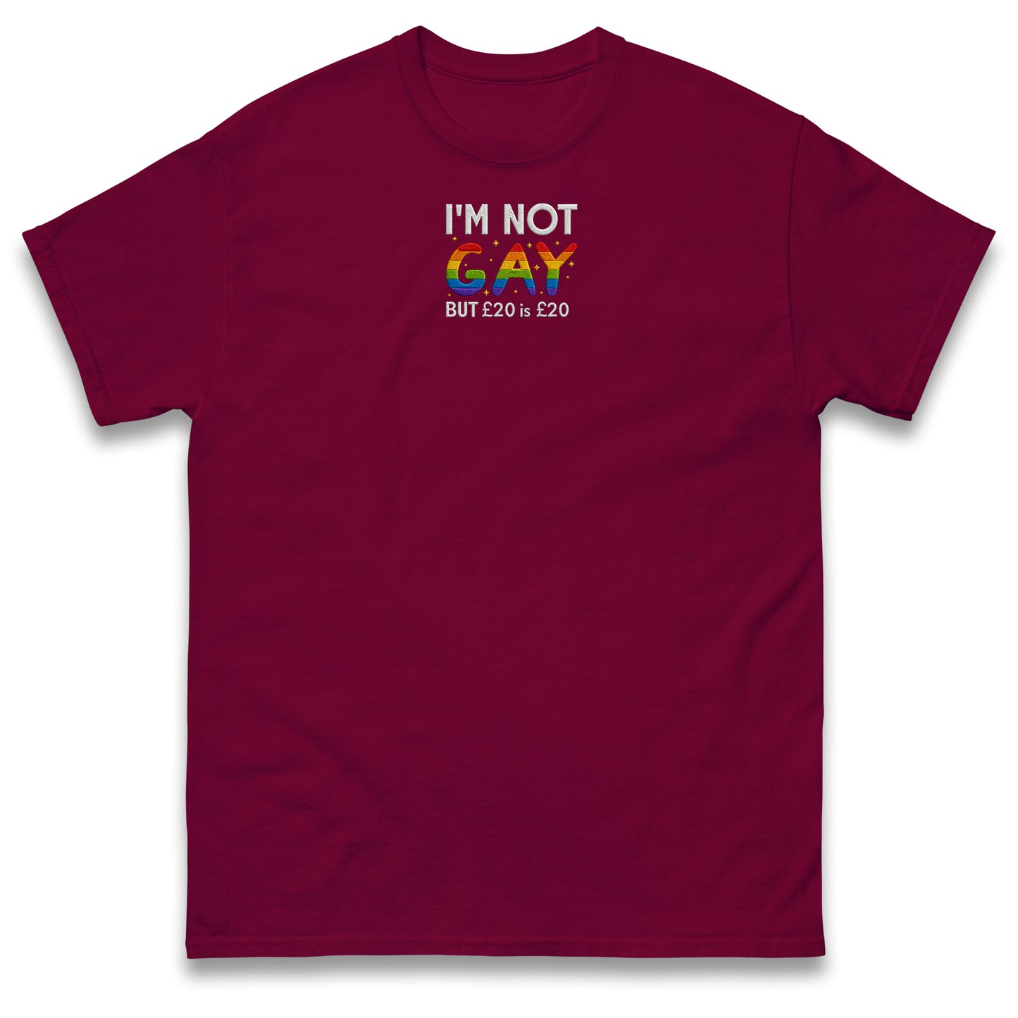 I'm Not Gay But 20 Quid is 20 Quid T Shirt