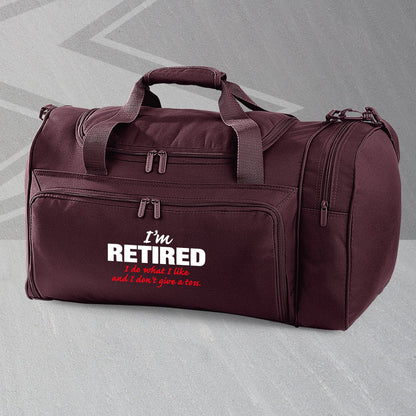 Retirement Holdall