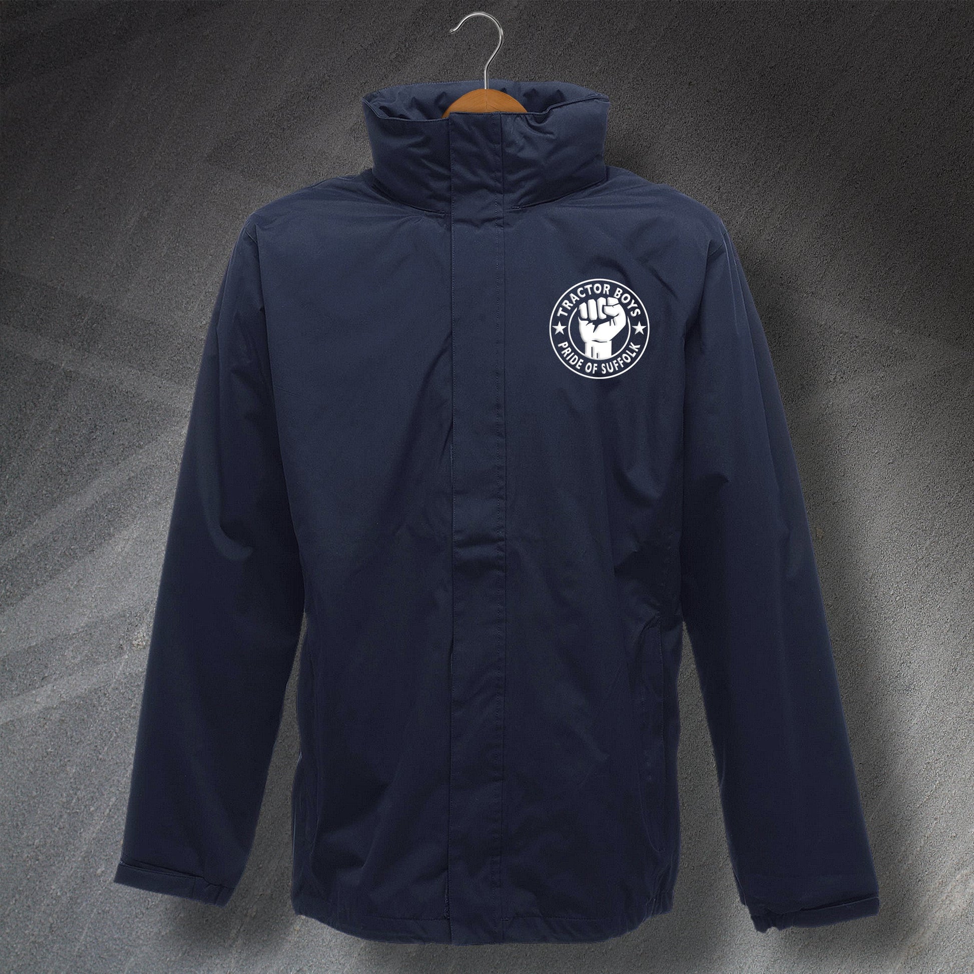 Tractor Boys Football Waterproof Jacket