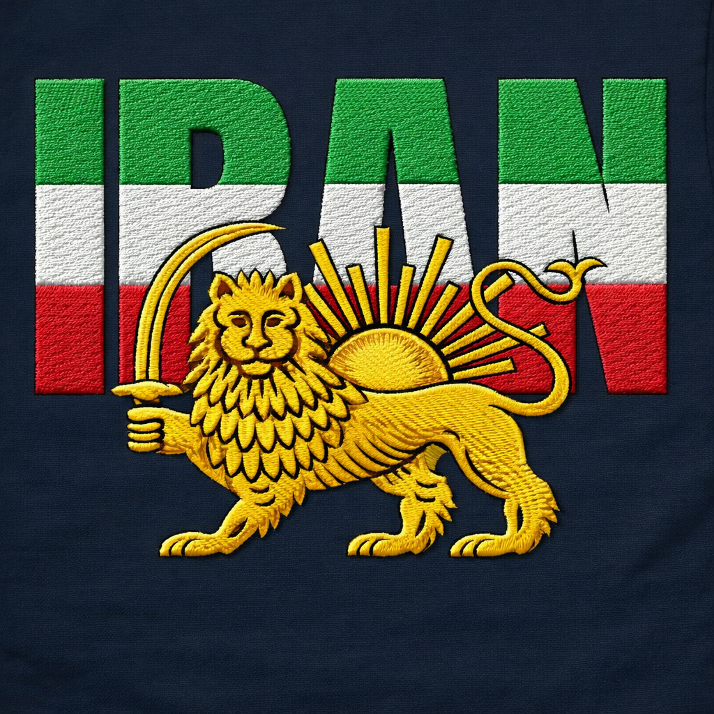Iran Flag T Shirt