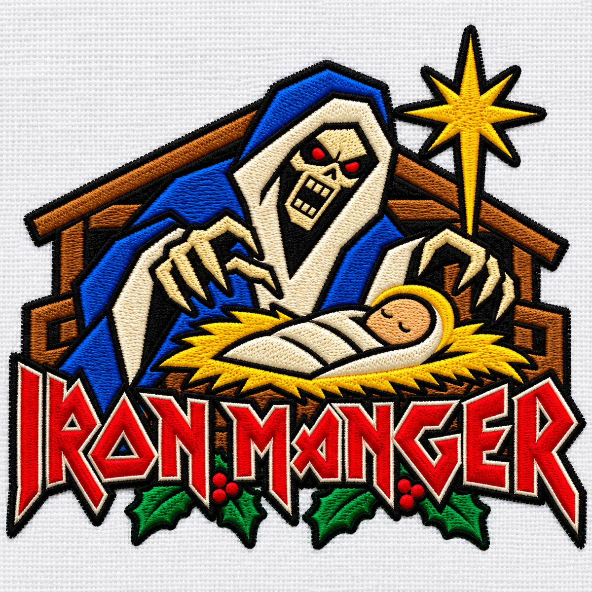 Iron Maiden Christmas Jumper