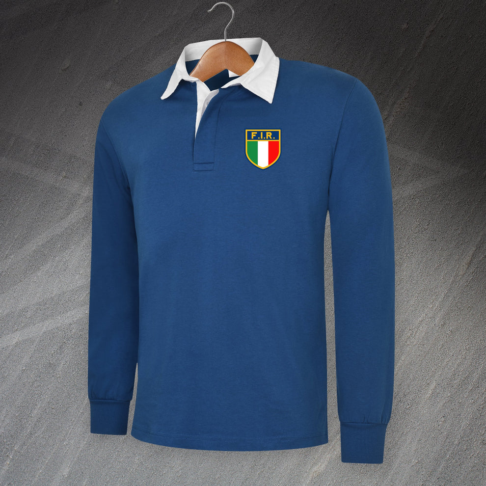 Italy Rugby Shirt | Embroidered Classic Rugby Shirts for Sale – Paddywear