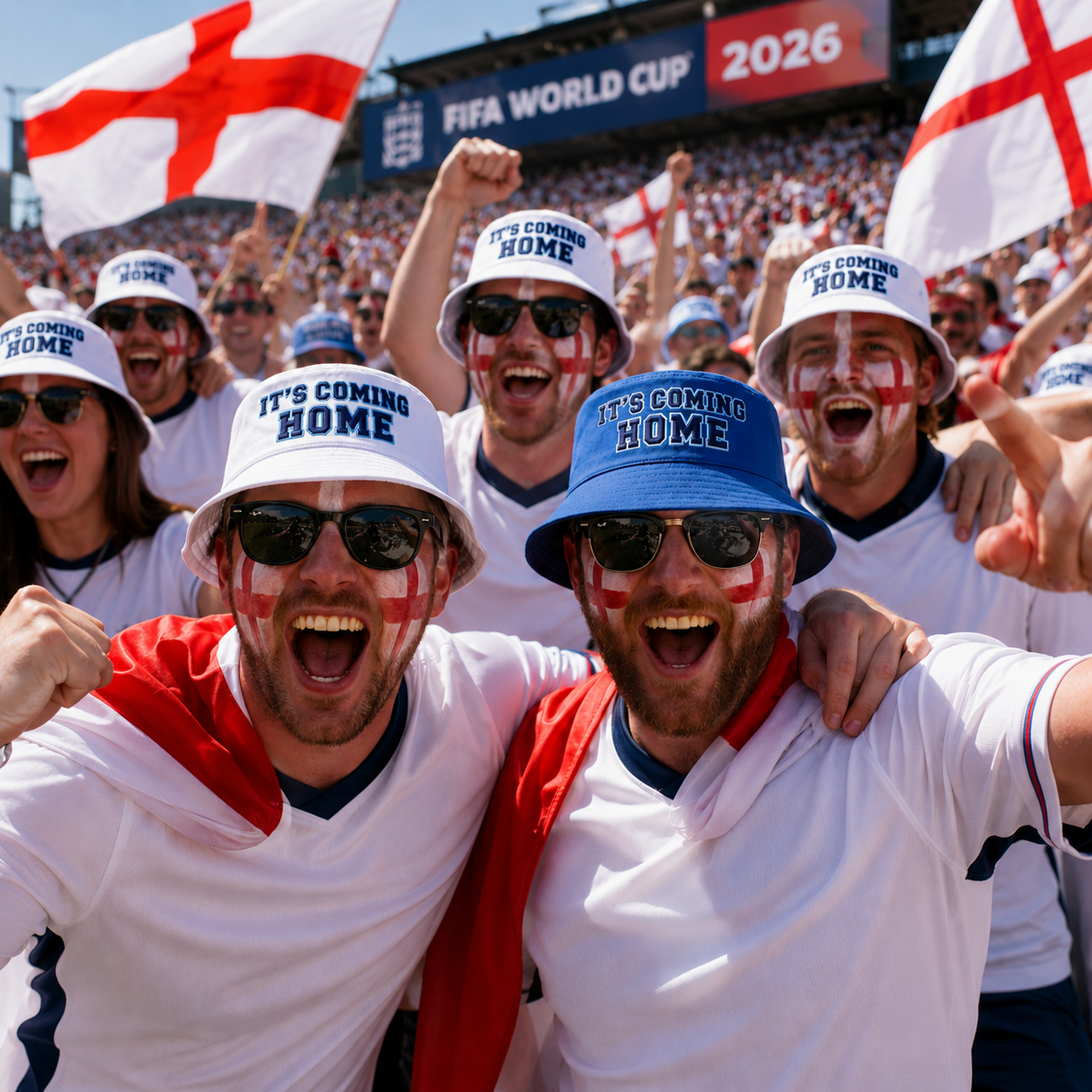 England Bucket Hat
