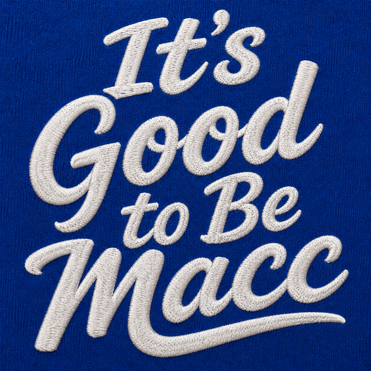 It's Good To Be Macc Macclesfield Town Shirt