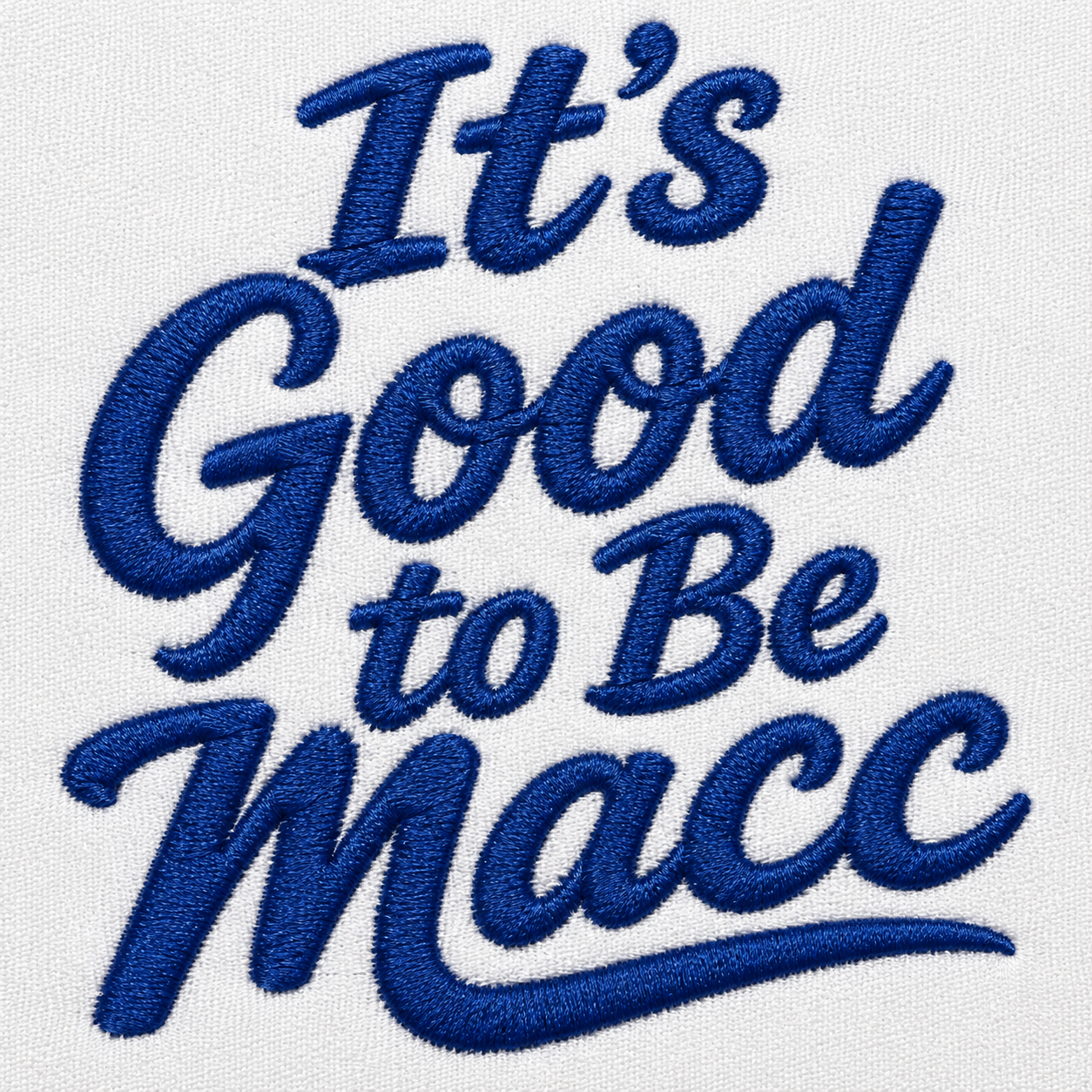 It's Good To Be Macc Macclesfield Town Shirt