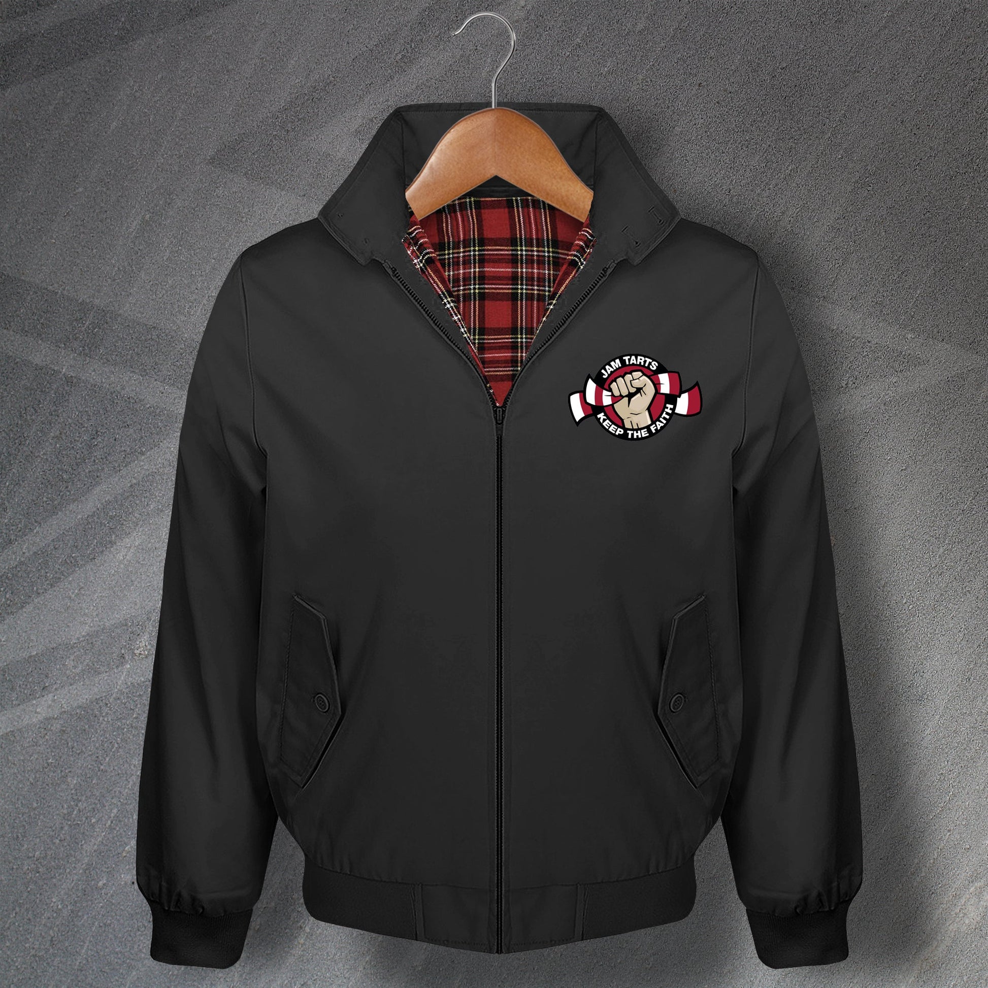 Hearts Football Harrington Jacket