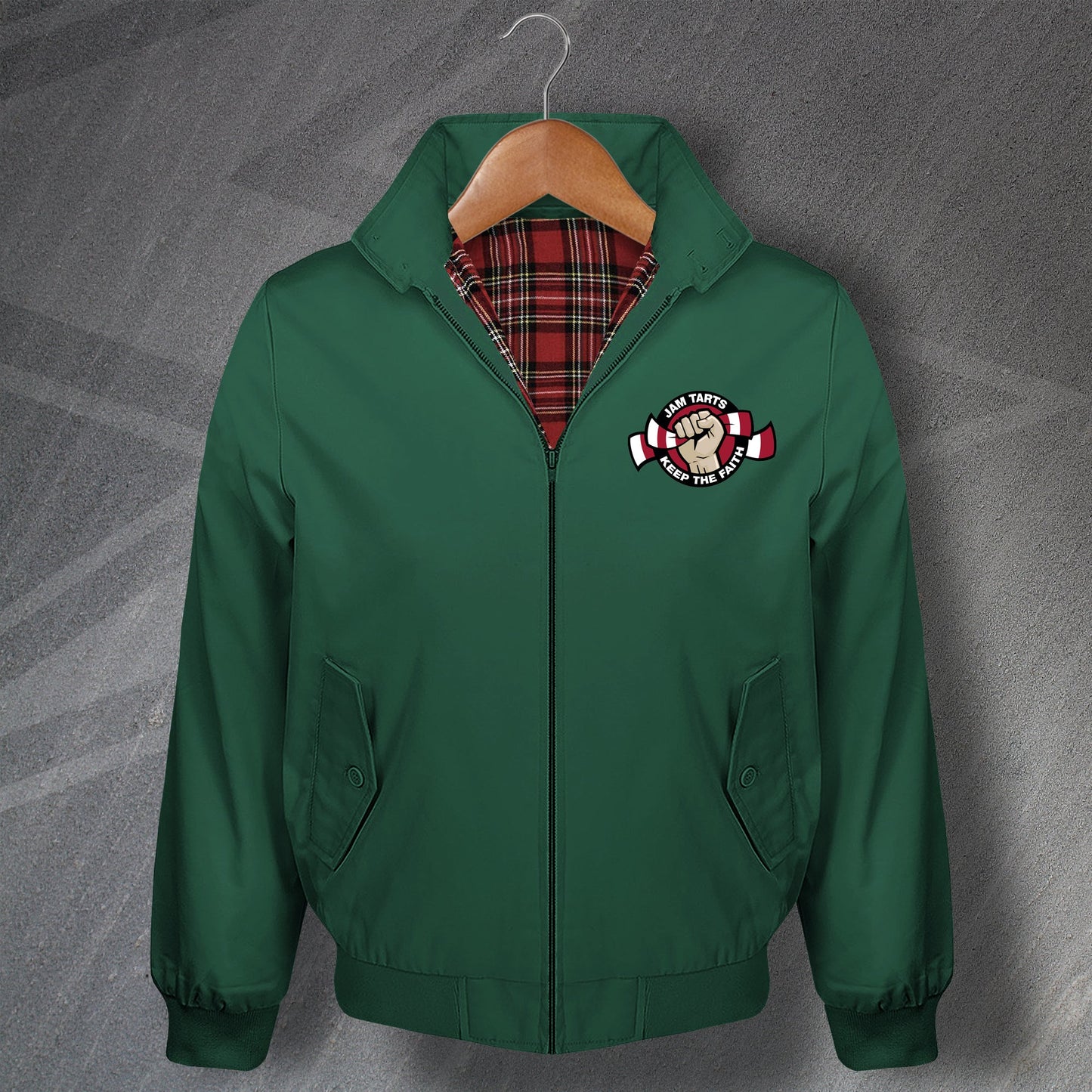 Hearts Football Harrington Jacket