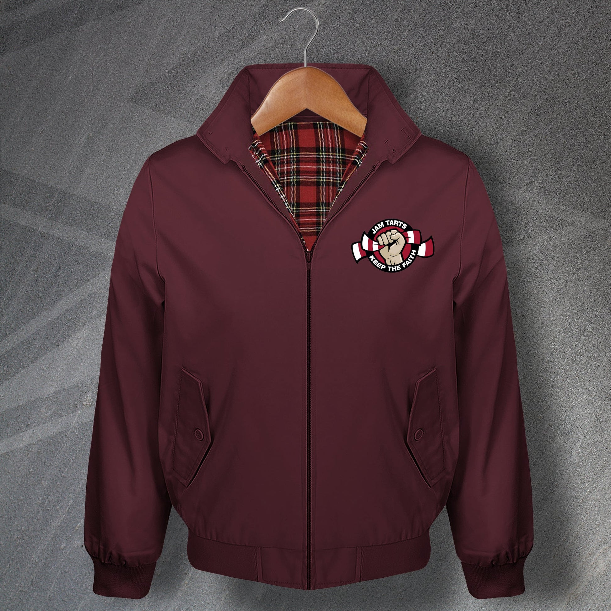 Hearts Football Harrington Jacket