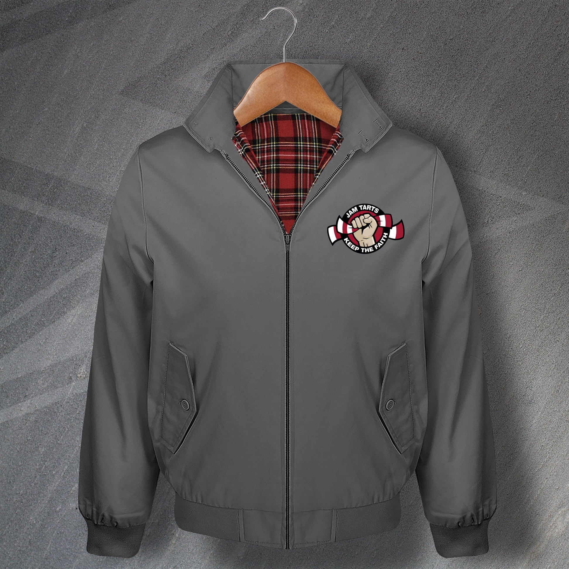 Hearts Football Harrington Jacket