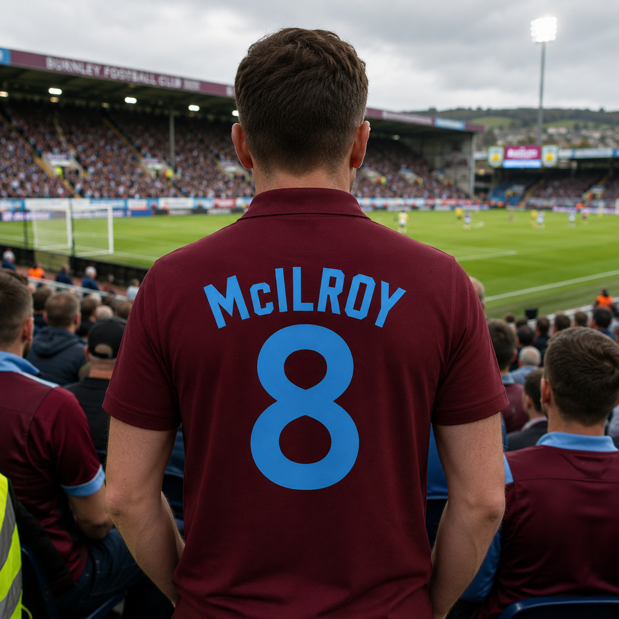 Jimmy McIlroy Burnley Football Shirt