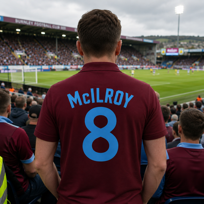 Jimmy McIlroy Burnley Football Shirt