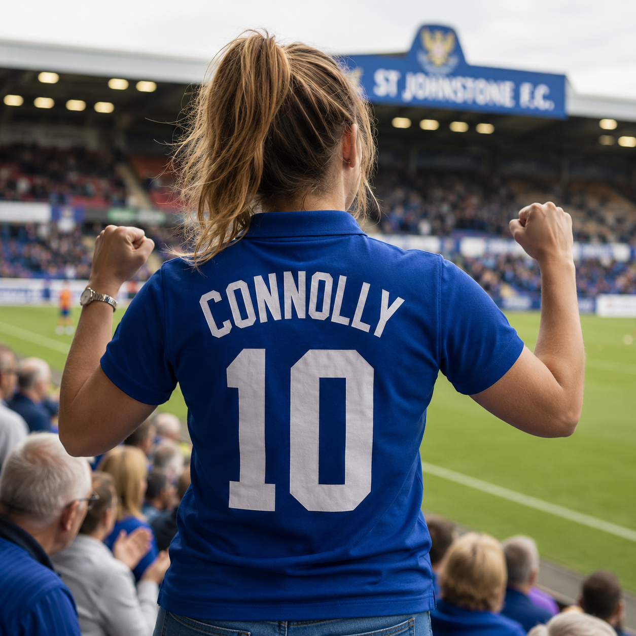 John Connolly St Johnstone Football Shirt