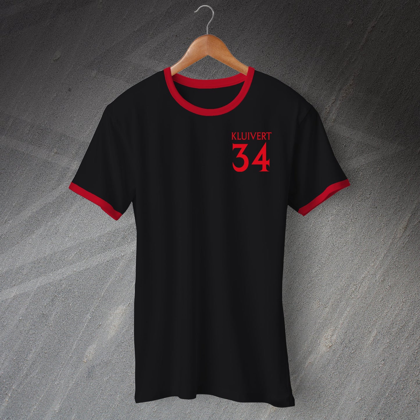 Kluivert 34 Embroidered Ringer Shirt