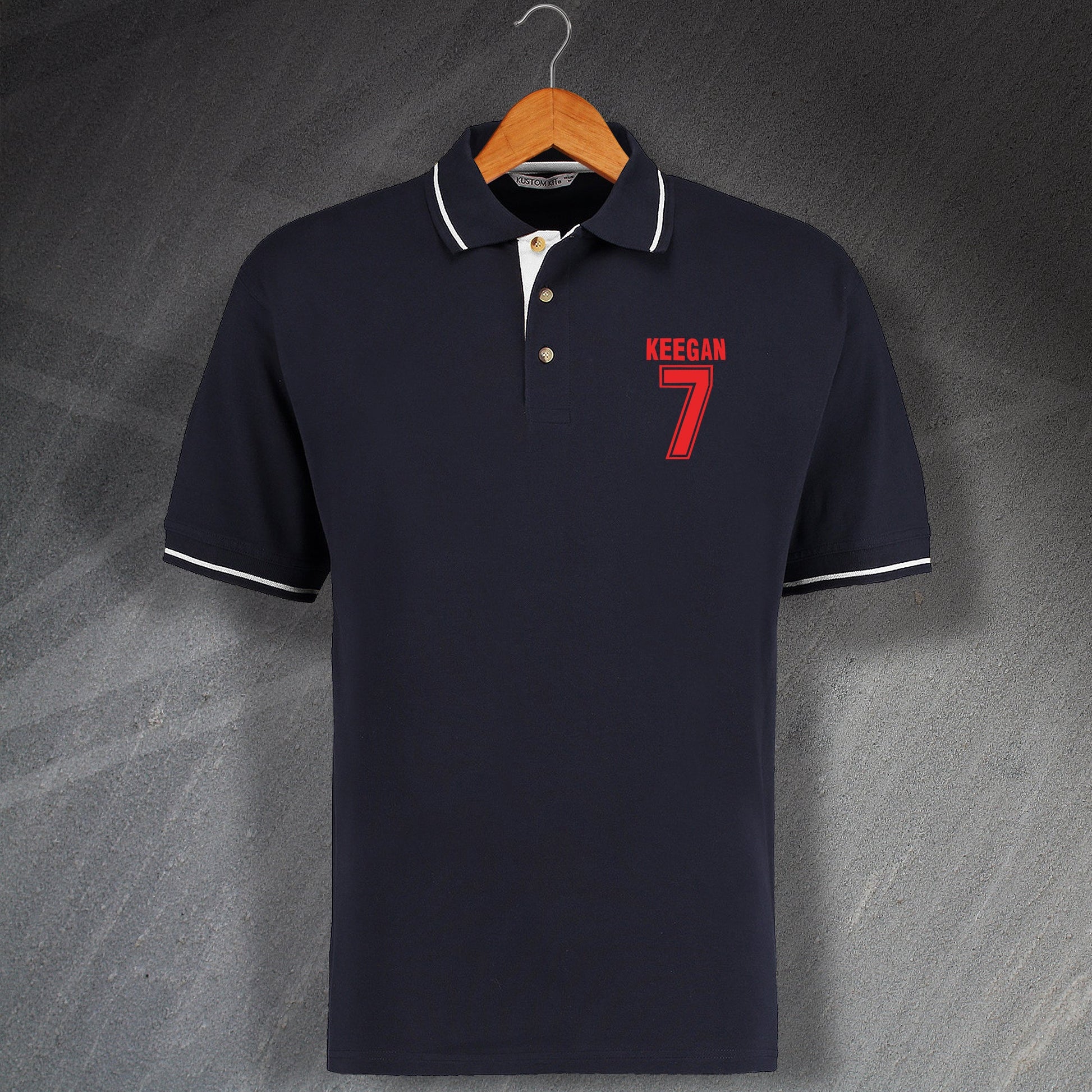 Kevin Keegan Football Polo Shirt
