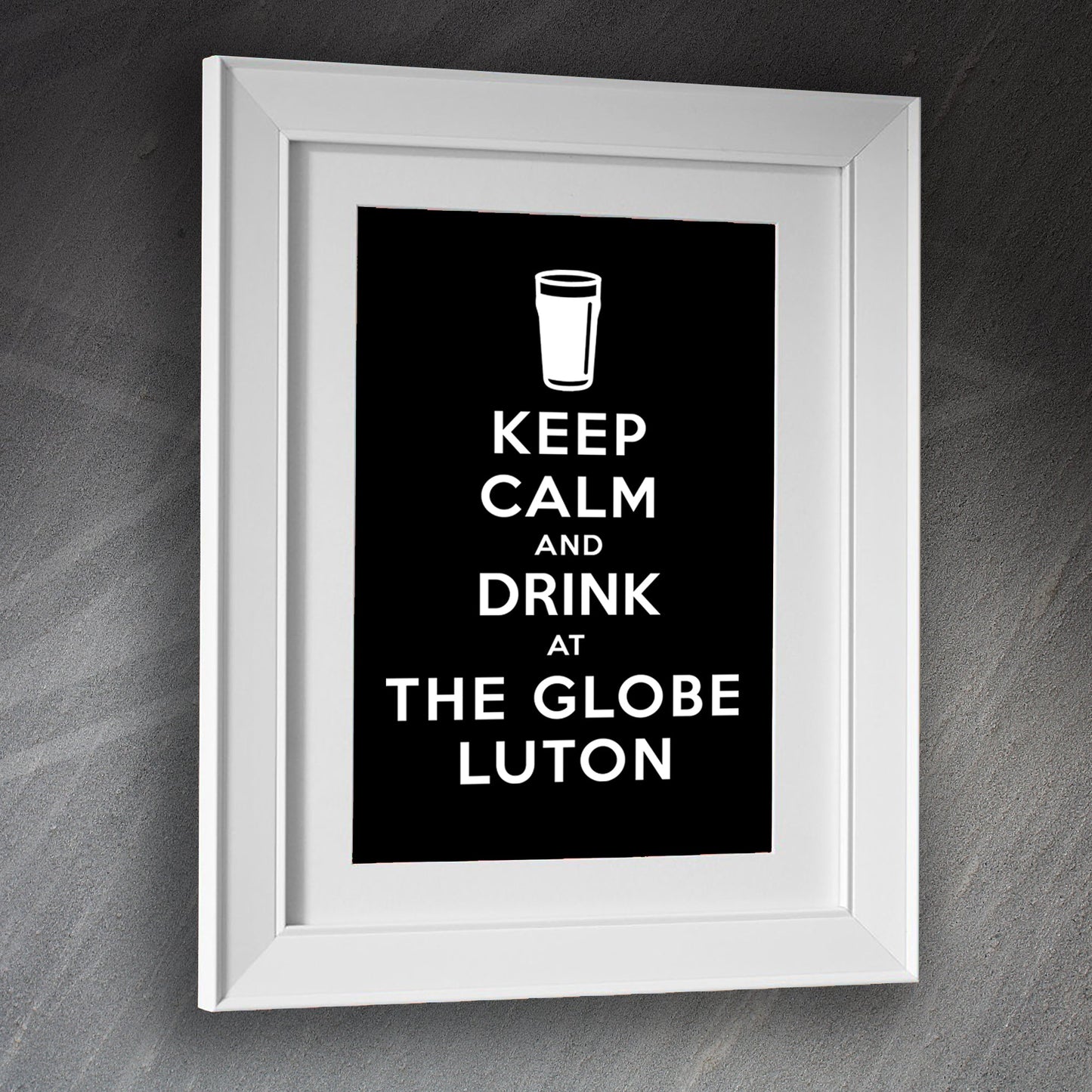 The Globe Luton Pub Framed Print