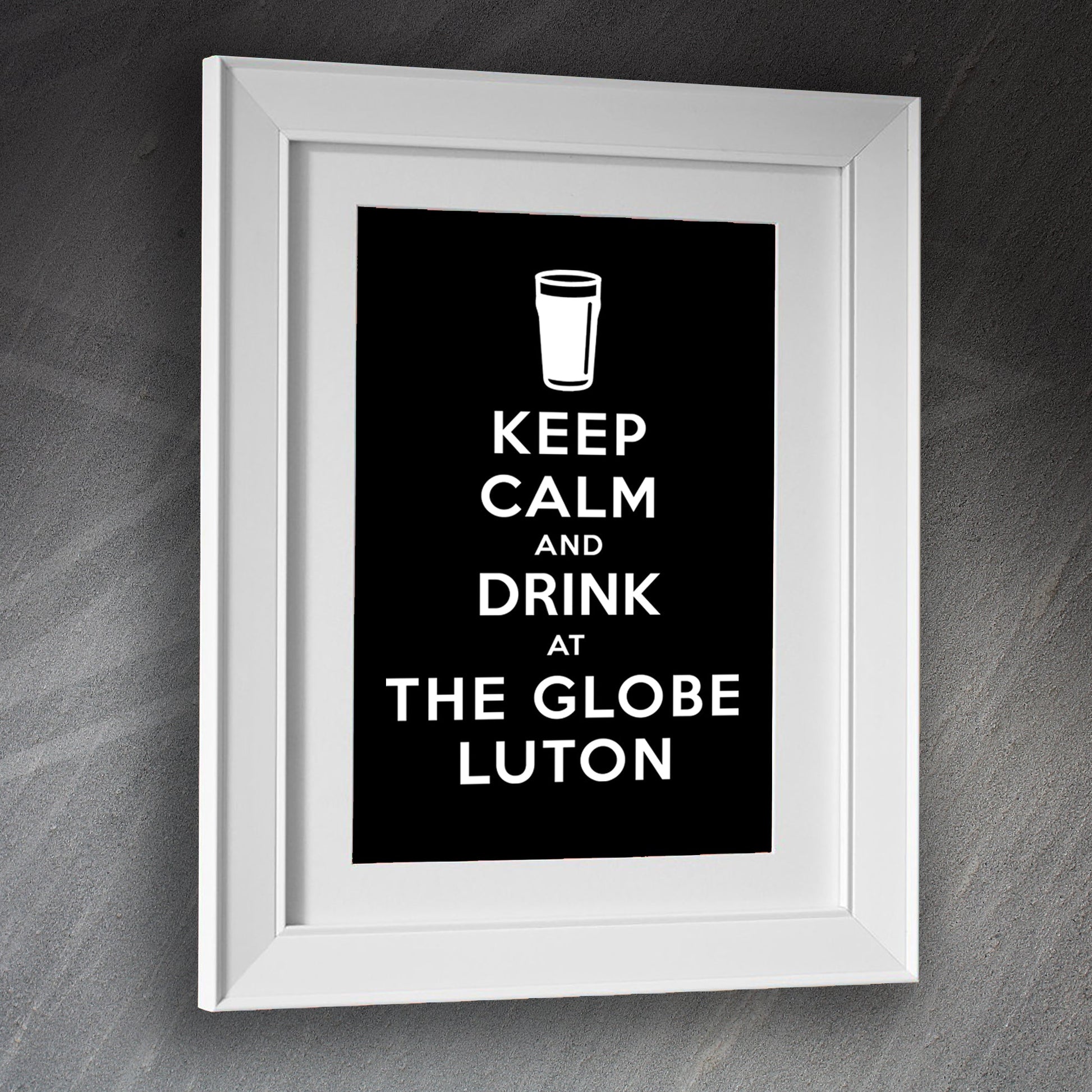 The Globe Luton Pub Framed Print