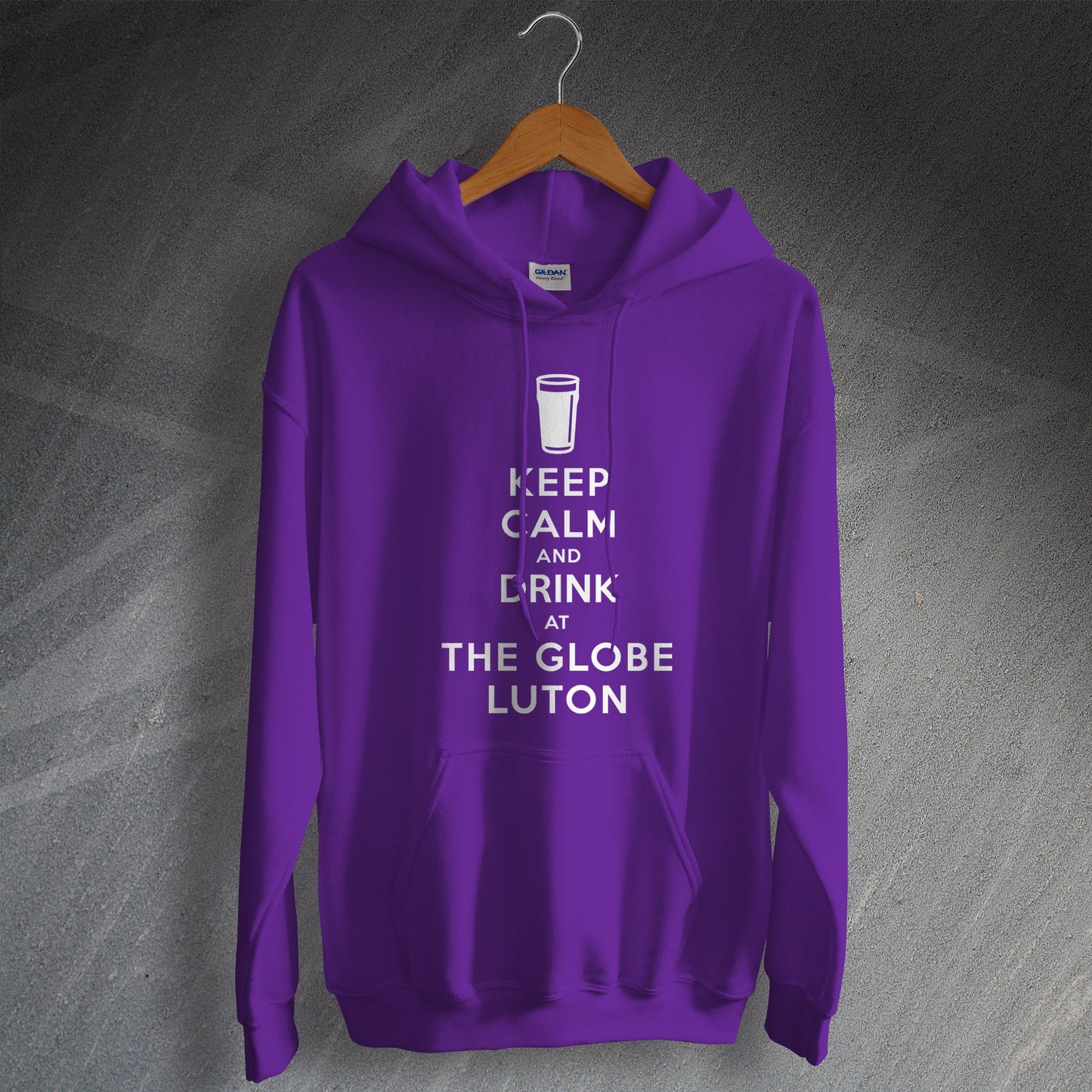 Keep Calm and Drink at The Globe Luton Hoodie