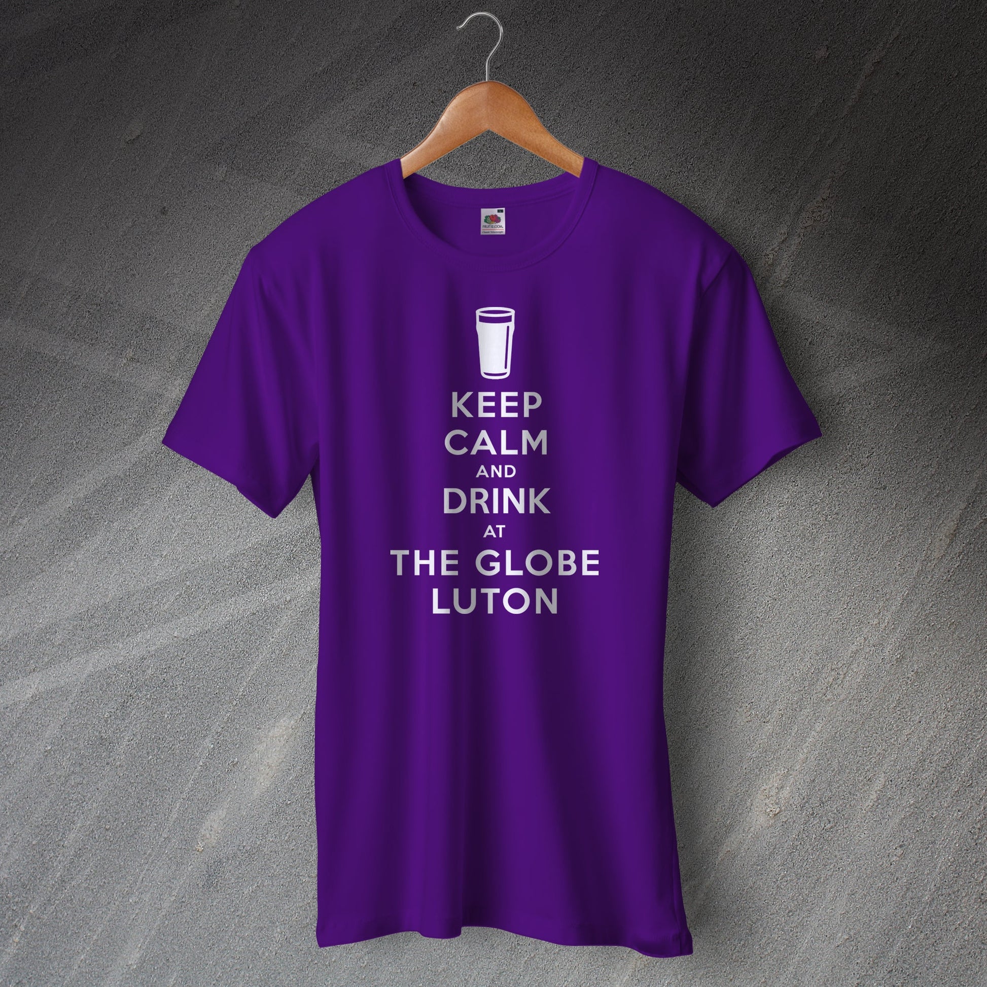 Keep Calm and Drink at The Globe Luton Pub T-Shirt