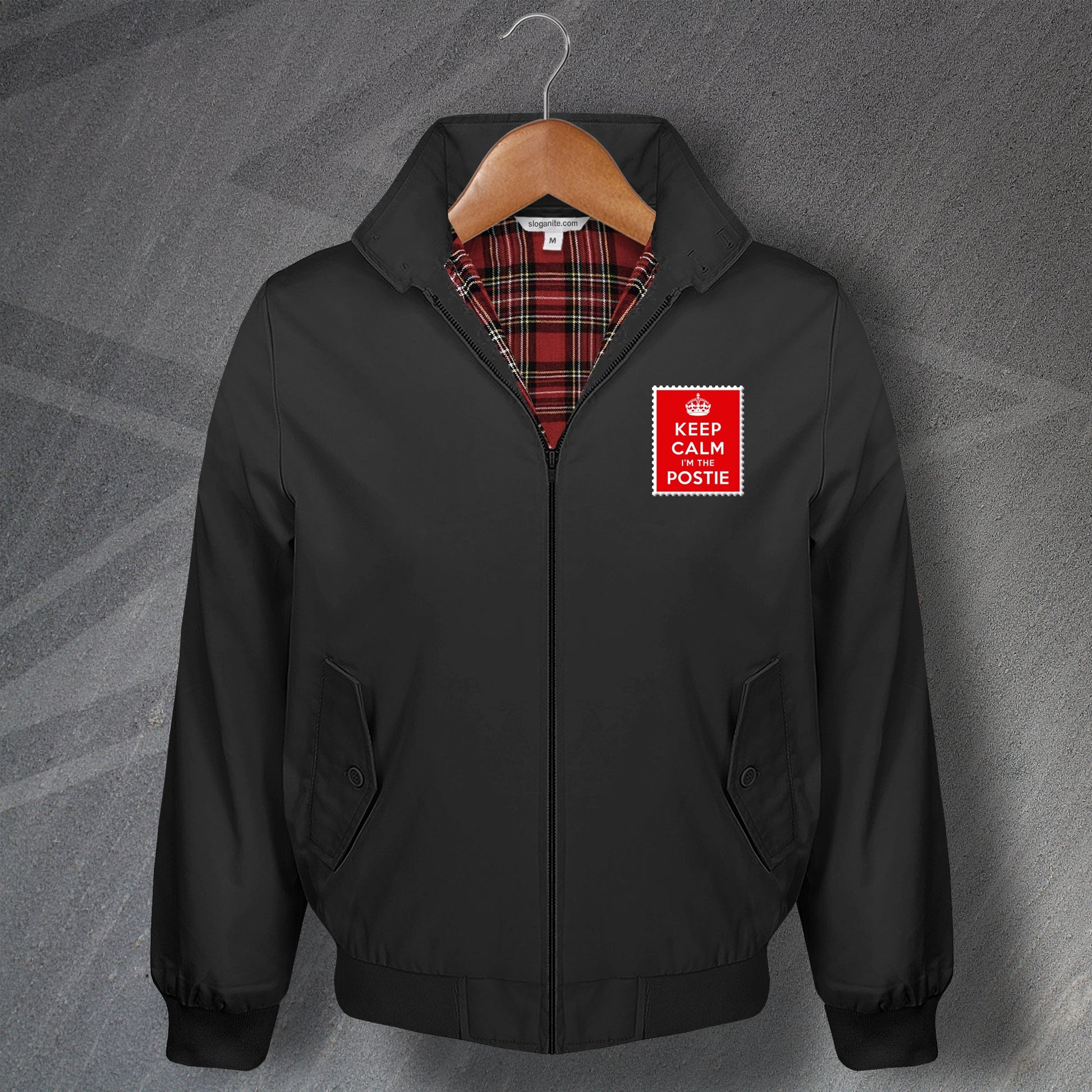 Keep Calm I'm The Postie Harrington Jacket