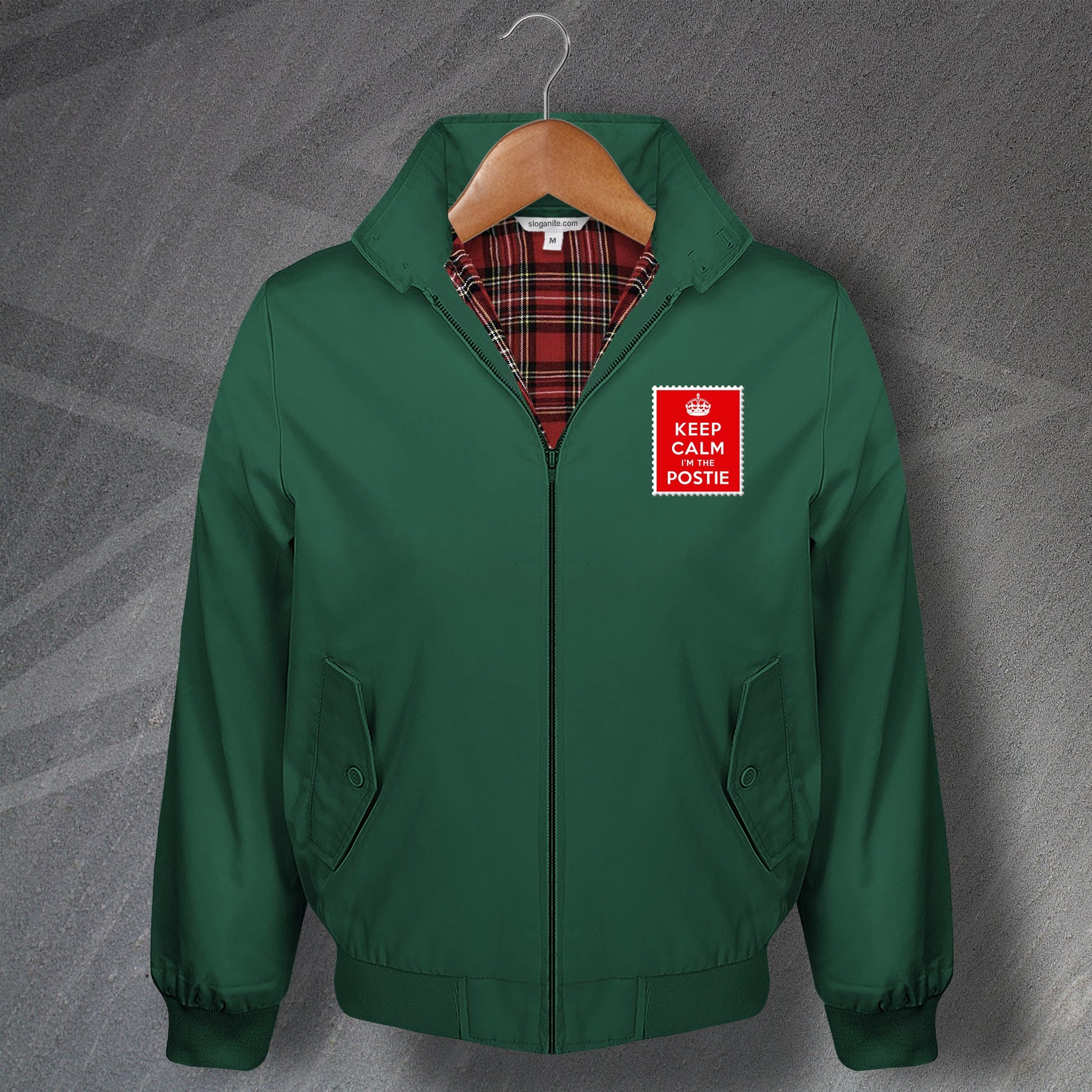 Keep Calm I'm The Postie Harrington Jacket