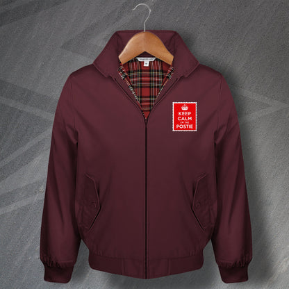 Keep Calm I'm The Postie Harrington Jacket