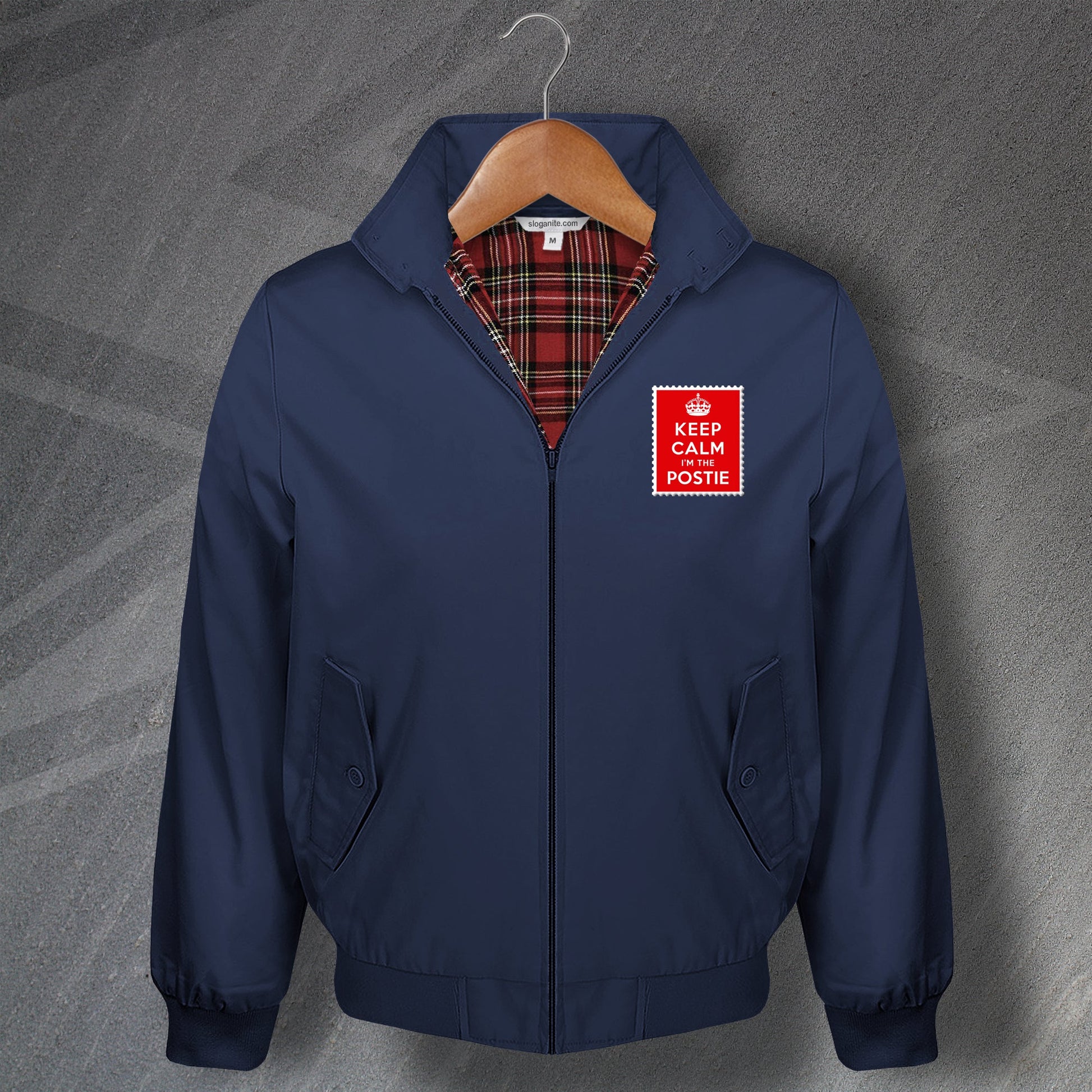 Keep Calm I'm The Postie Harrington Jacket