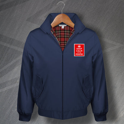 Keep Calm I'm The Postie Harrington Jacket