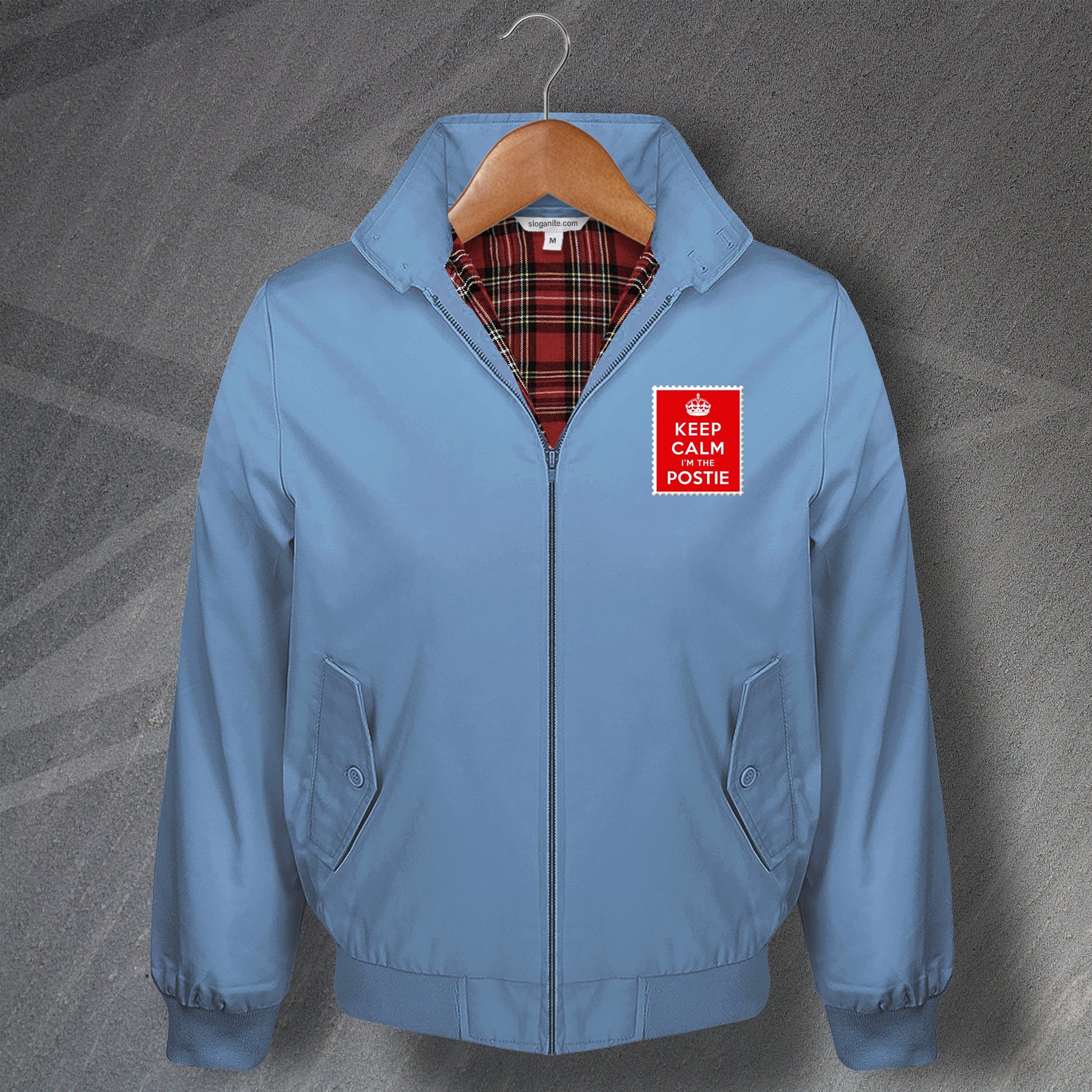 Keep Calm I'm The Postie Harrington Jacket
