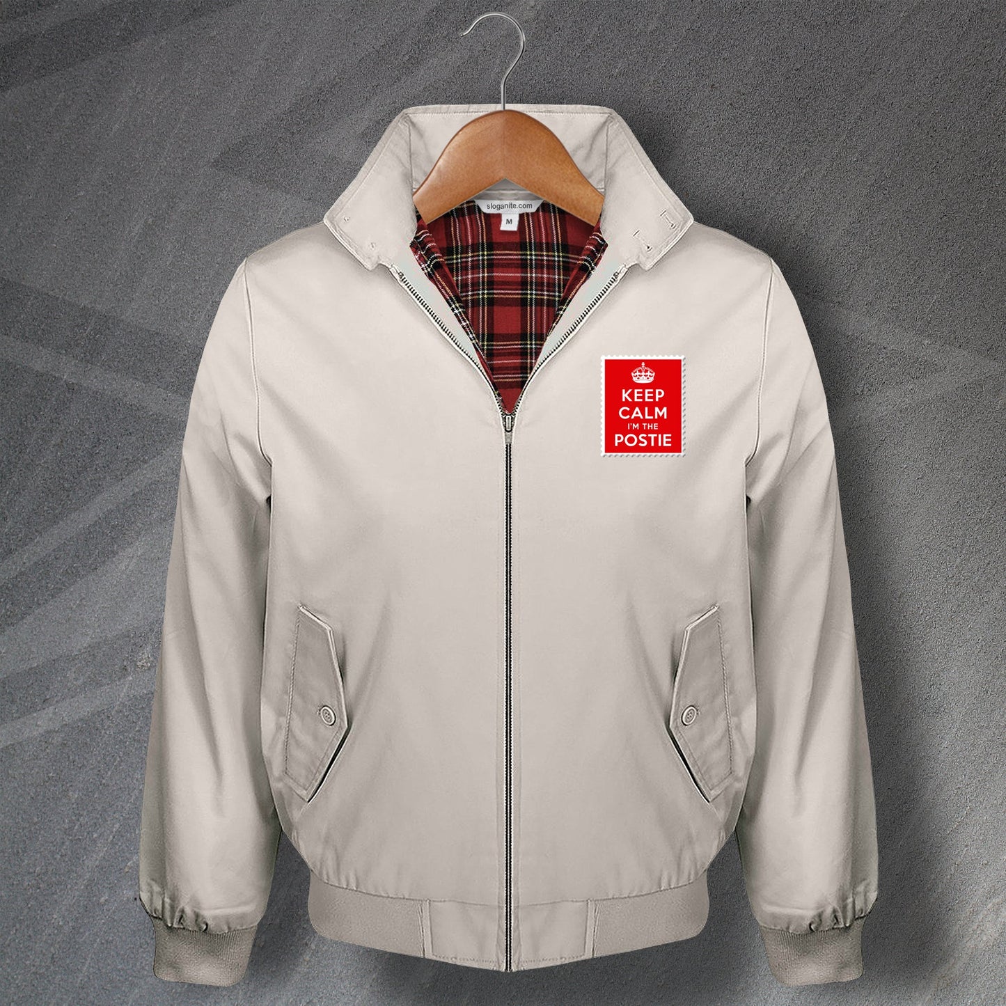 Keep Calm I'm The Postie Harrington Jacket