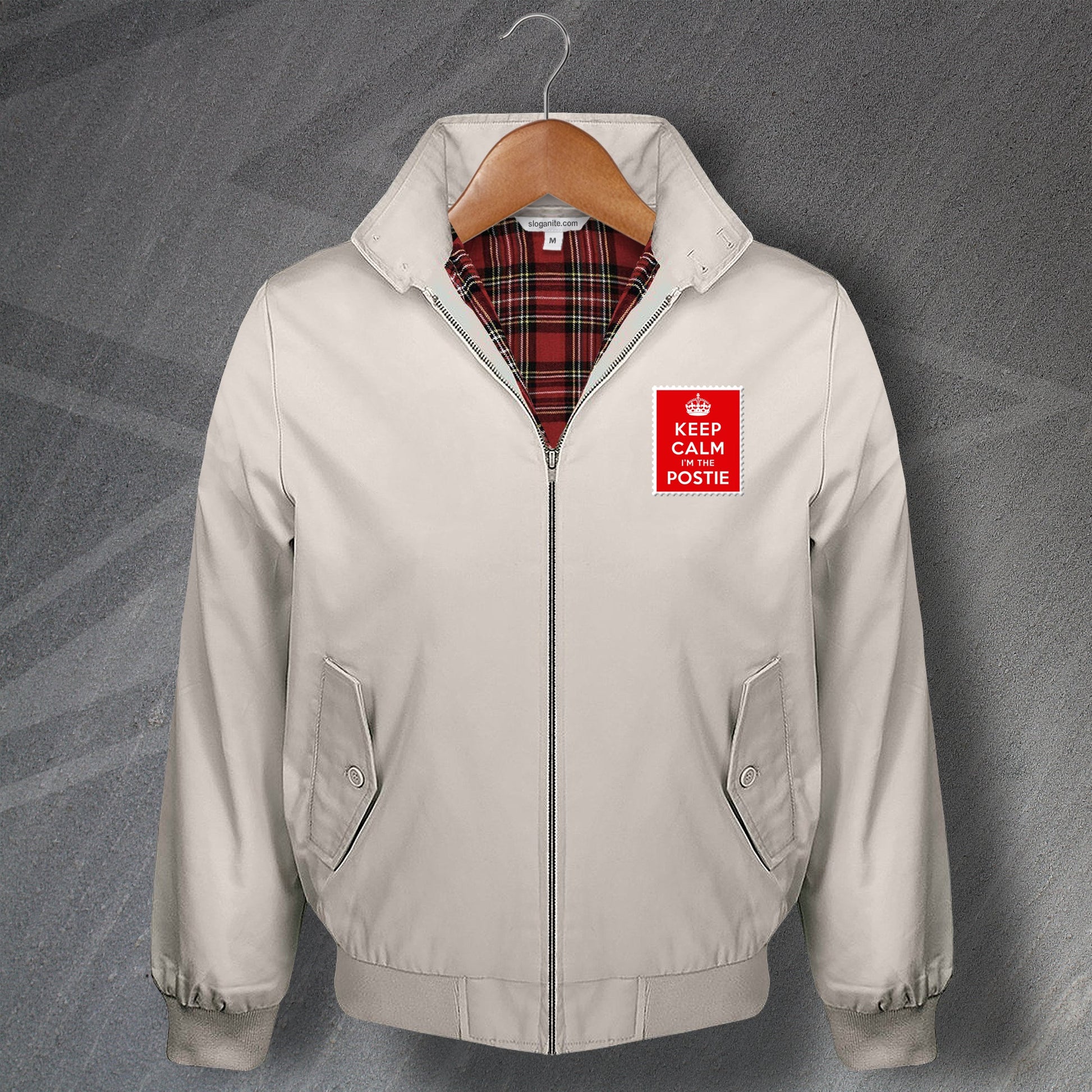 Keep Calm I'm The Postie Harrington Jacket