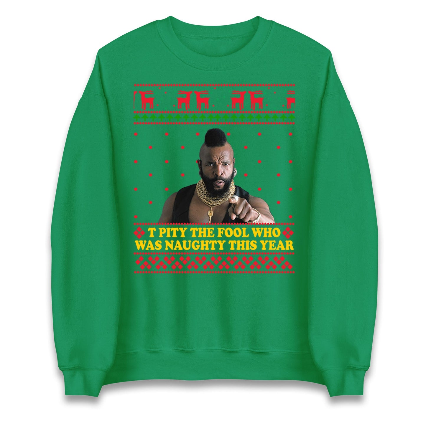 I Pity The Fool Christmas Jumper