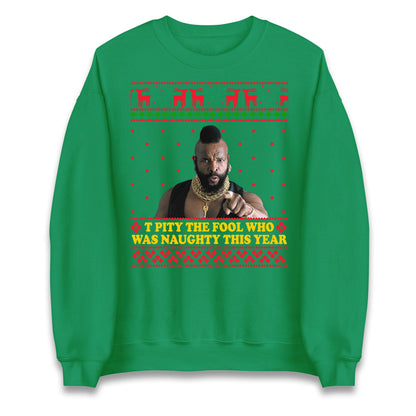 I Pity The Fool Christmas Jumper