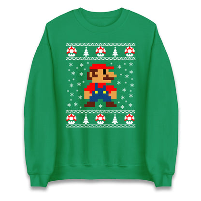 Super Mario Christmas Jumper