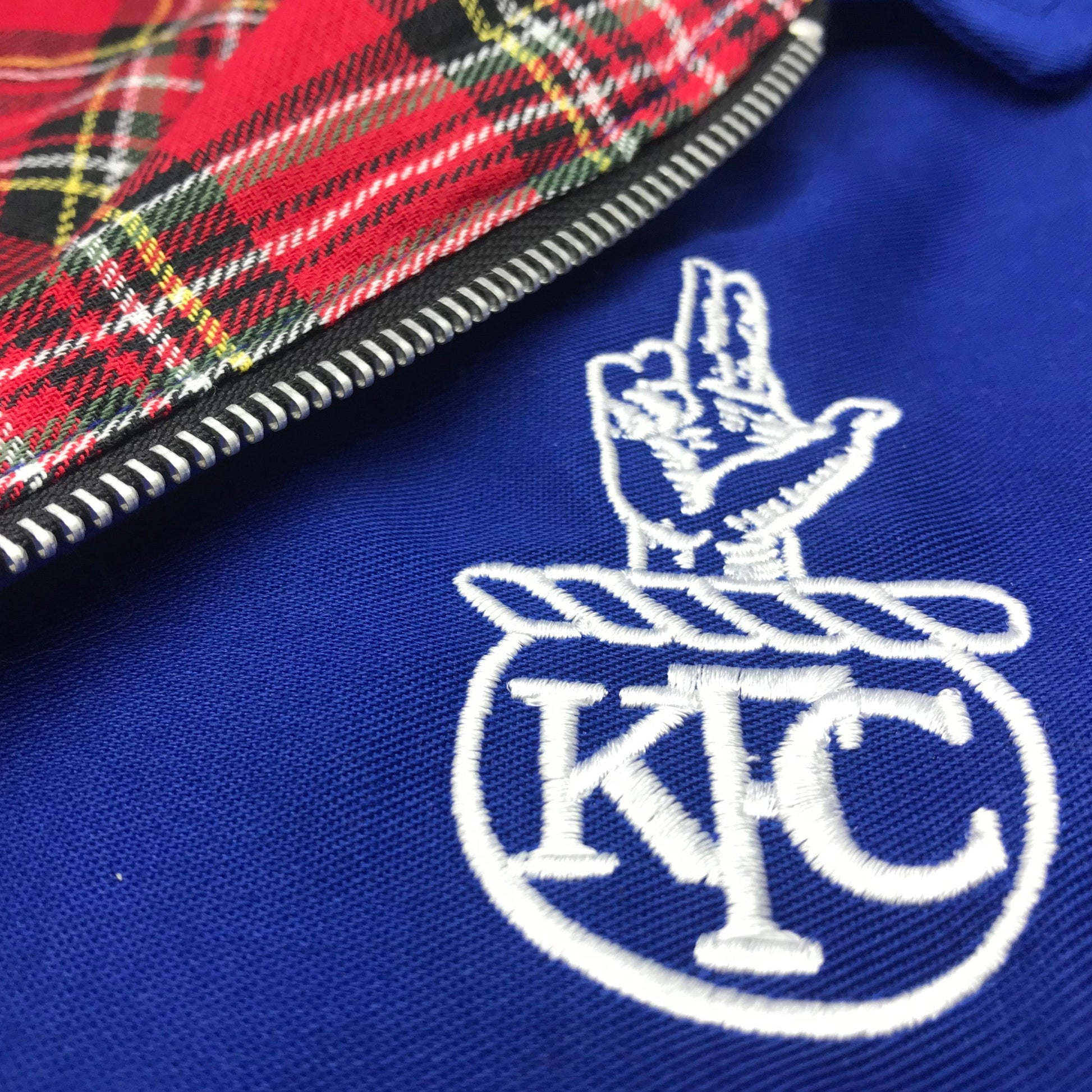 Retro Kilmarnock Harrington Jacket