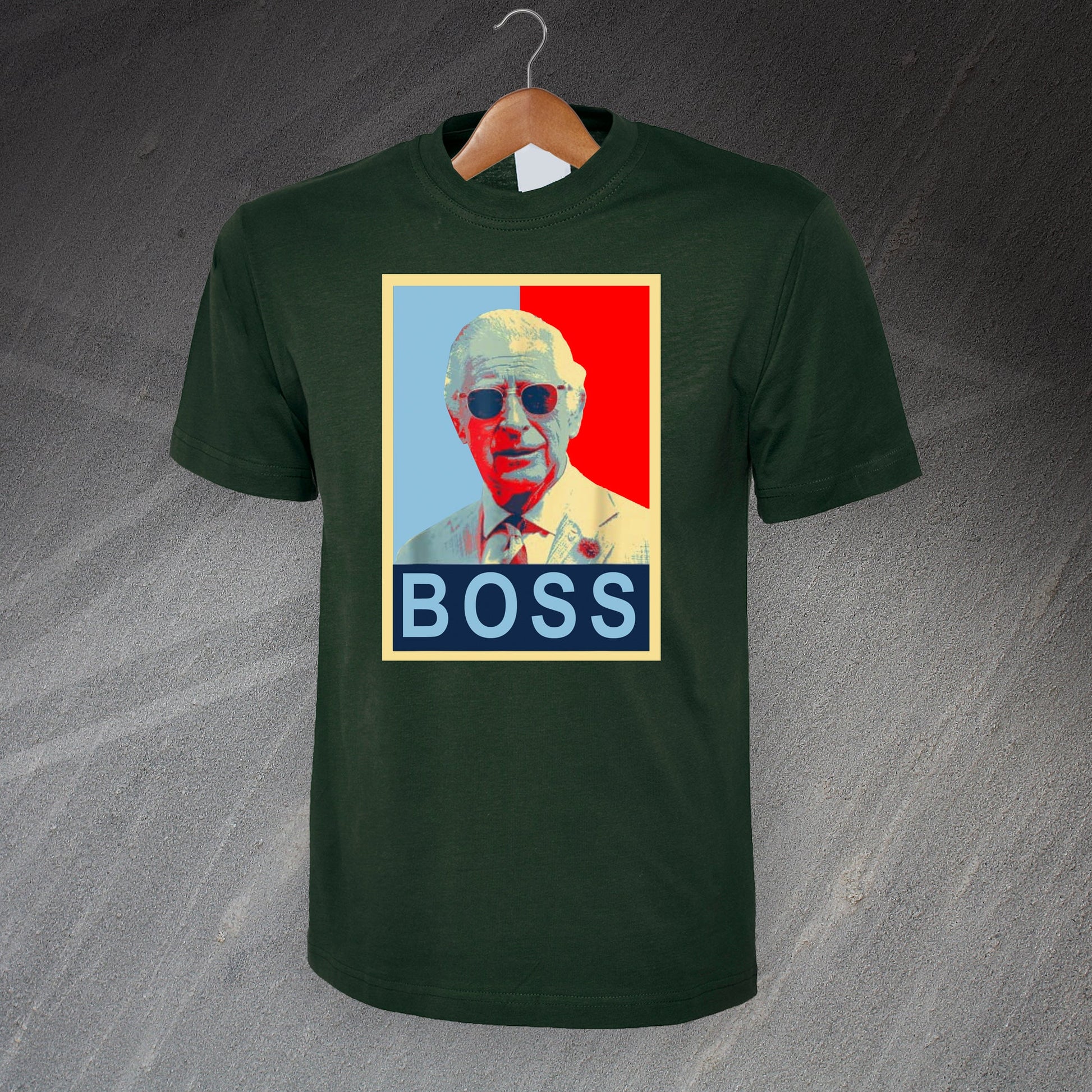 King Charles III Boss T-Shirt
