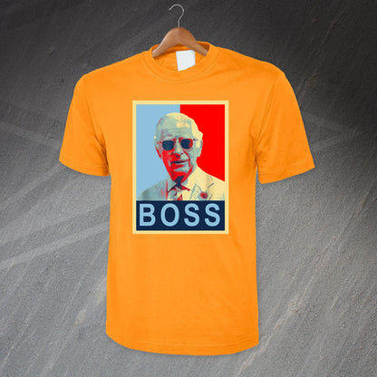 King Charles III Boss T-Shirt