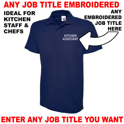Custom Kitchen Staff Polo Shirt
