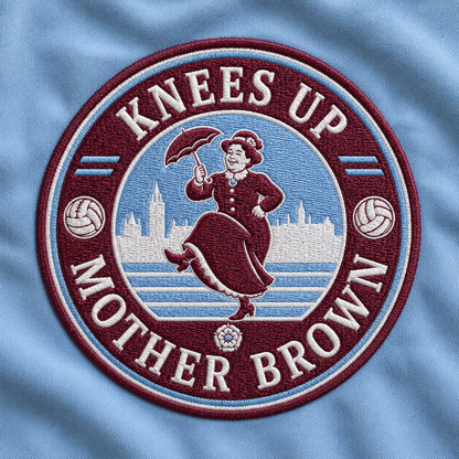 Knees Up Mother Brown West Ham Football Shirt