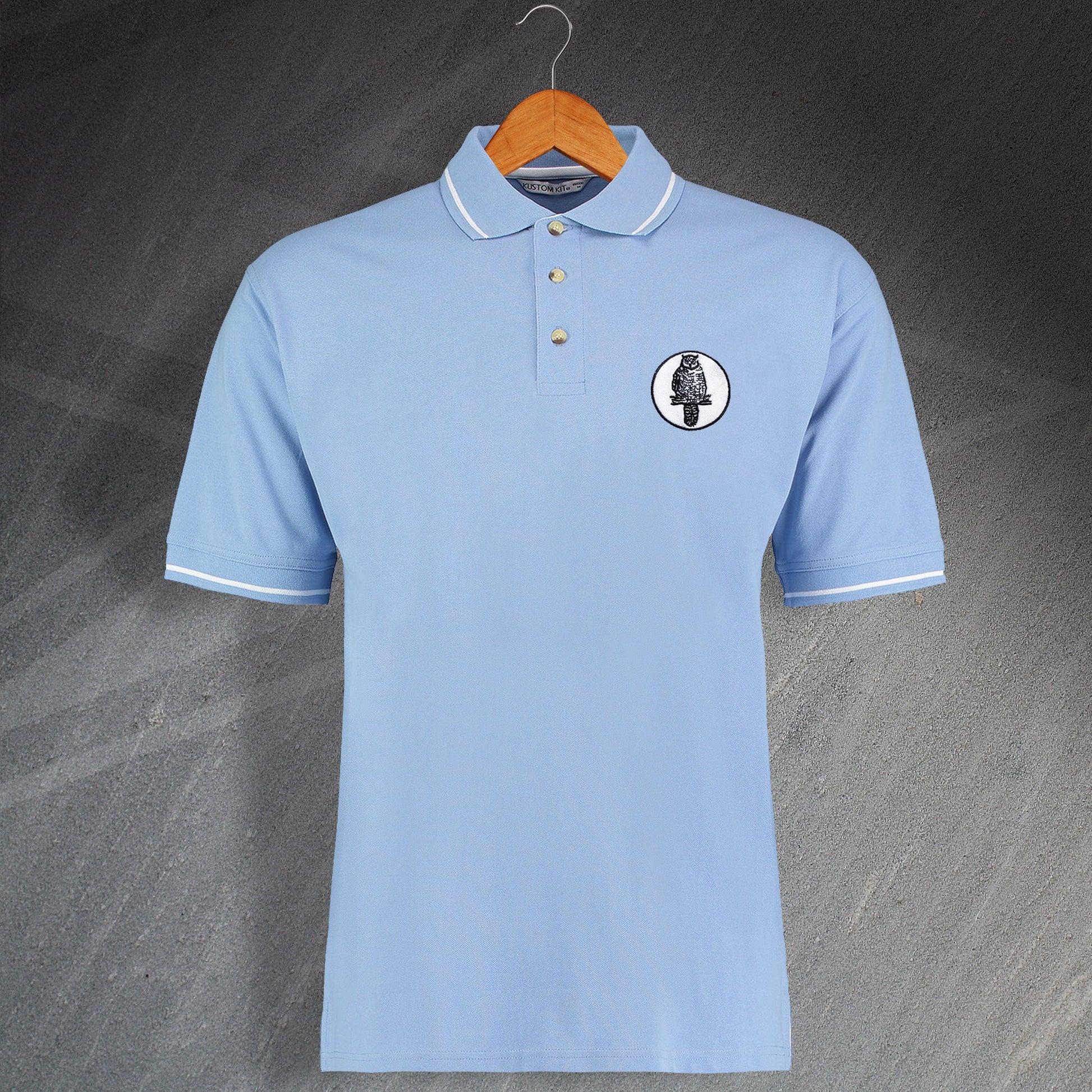 Retro Leeds Football Polo Shirt