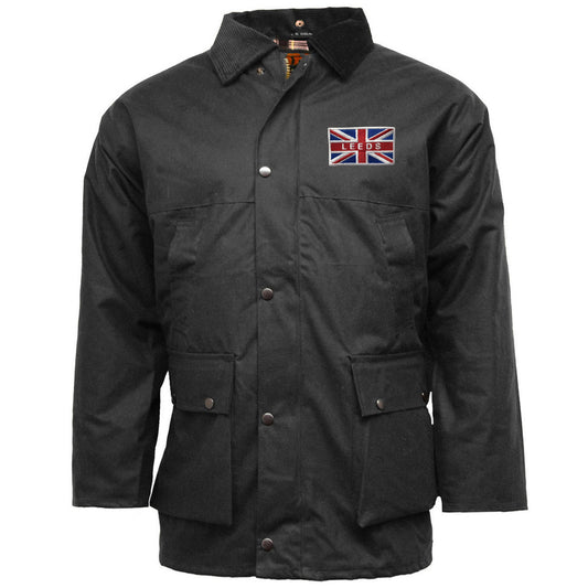 Leeds United Flag Wax Jacket