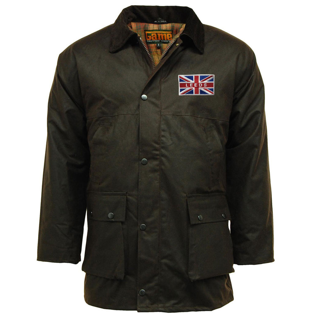Leeds United Flag Wax Jacket