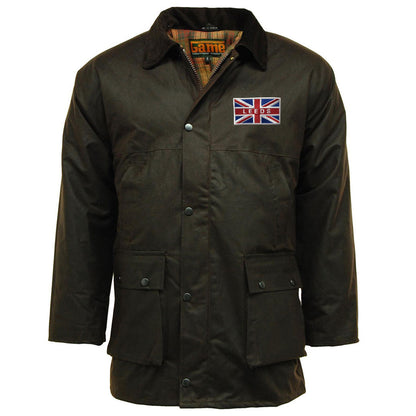 Leeds United Flag Wax Jacket