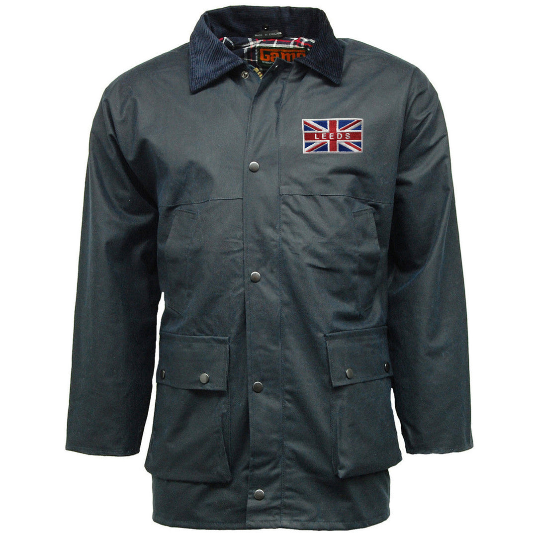 Leeds United Flag Wax Jacket
